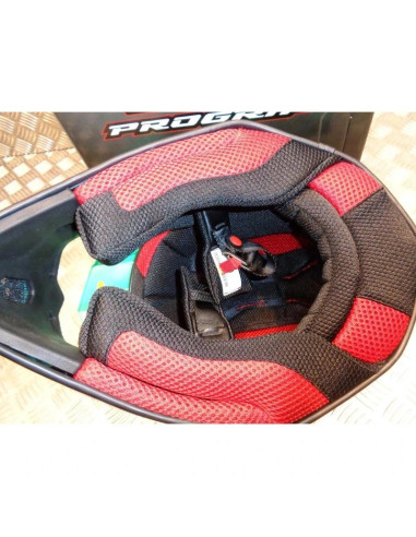 casque progrip 3095 pour moto cross mx enduro taille s 55 - 56 aqua
