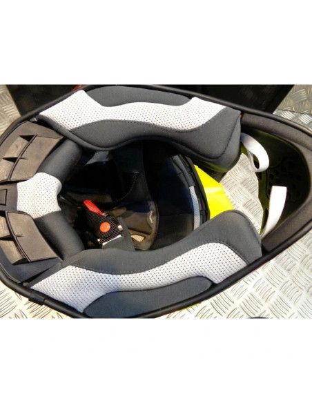 casque progrip 3091 pour moto cross mx enduro taille xxl 63 jaune fluo