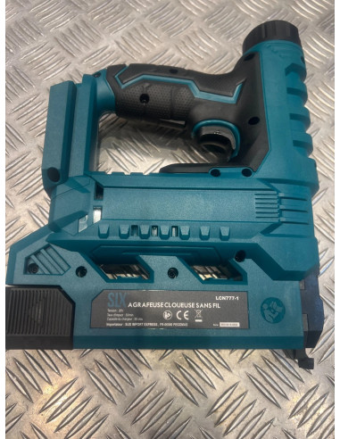 Silex agrafeuse cloueur sans fil pour batterie au Lithium 20v lcr777-1 neuf