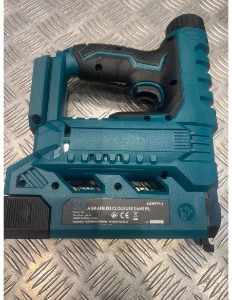 Silex agrafeuse cloueur sans fil pour batterie au Lithium 20v lcr777-1 neuf