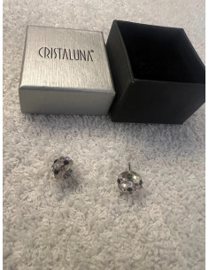 Boucles oreilles cristaluna candy cristal acrylique transparent swarovski 300 51 2