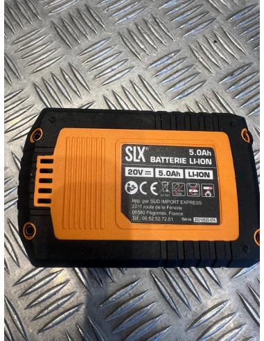 Silex slx batterie 20V 5.0Ah BA2050-B lithium-ion pour outils compresseur air