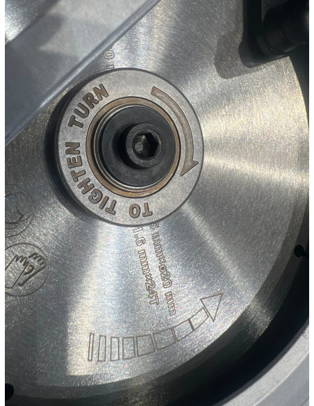 Silex scie circulaire coupe bois sans fil pour batterie 20v neuf