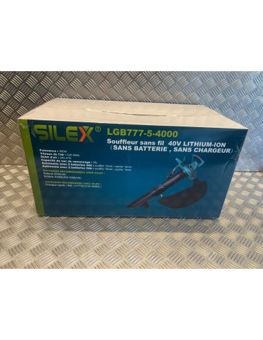 Silex aspirateur feuille ventilateur haute vitesse poussière pour 2 batterie 20v
