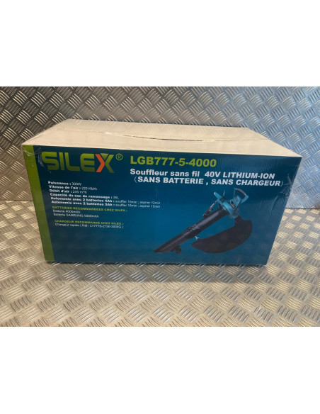 Silex aspirateur feuille ventilateur haute vitesse poussière pour 2 batterie 20v