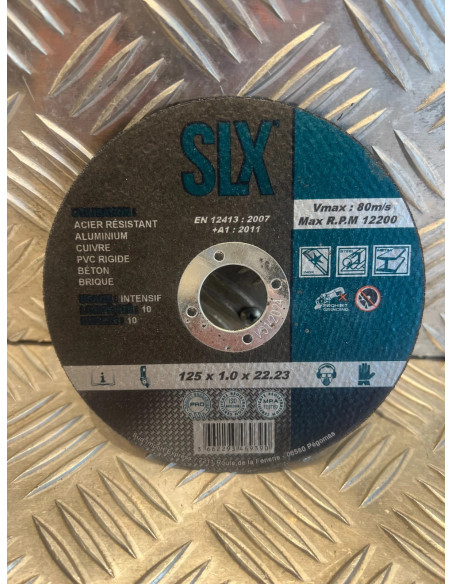 25 disque couper découper tronçonner metaux acier inox fer alu cuivre 125 x 1mm