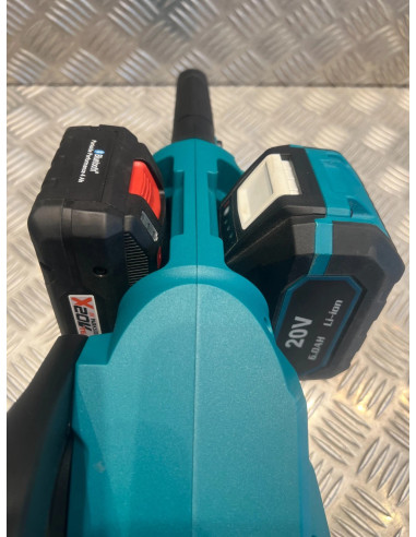 Silex tronçonneuse sans fil pour 2 batterie 20V - 40V avec guide chaine oregon