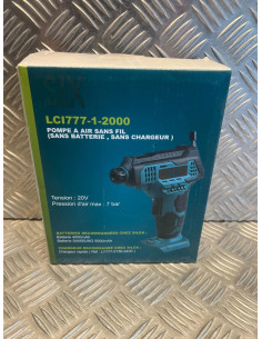 Silex gonfleur de pneus de voiture pompe air souffleur batterie au Lithium 20v