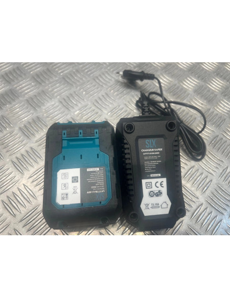 Silex chargeur batterie rapide 20V Lithium + batterie 20V 6.0Ah lithium-ion