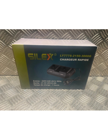 Silex chargeur double batterie 20V lithium pour outils bricolage visseuse autres