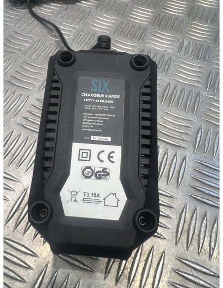 Silex chargeur batterie rapide 20V Lithium pour outils bricolage visseuse