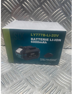 Silex batterie 20V 6.0Ah lithium-ion pour outils de bricolage visseuse perceuse