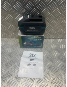 Silex batterie 20V 6.0Ah lithium-ion pour outils de bricolage visseuse perceuse 2