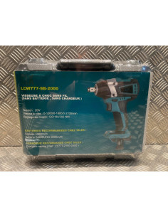 visseuse cle à choc deboulonneuse sans fil silex 20v caree 1/2