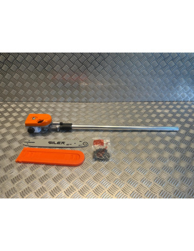 perche élagueuse tronçonneuse débroussailleuse 52cc Silex Gt garden Fuxtec Roxon