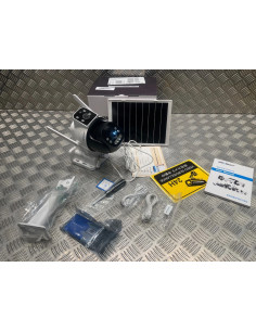 camera genbolt gb217h-4g 3g et 4G lte 2.5k surveillance double cam solaire 2