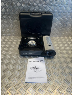 réchaud a cartouche gaz portatif camping randonnee bivouac chasse pèche 2