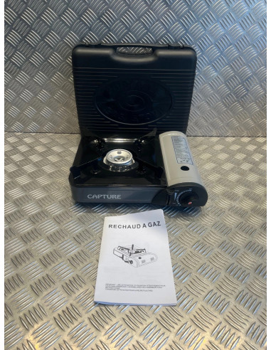 réchaud a cartouche gaz portatif camping randonnee bivouac chasse pèche