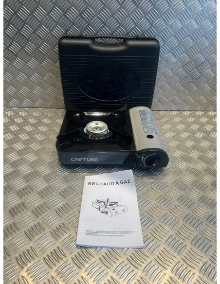 réchaud a cartouche gaz portatif camping randonnee bivouac chasse pèche