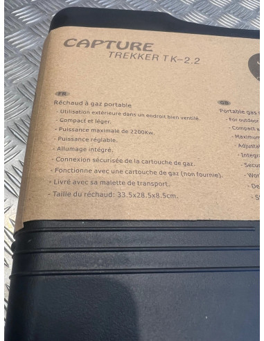 réchaud a cartouche gaz portatif camping randonnee bivouac chasse pèche