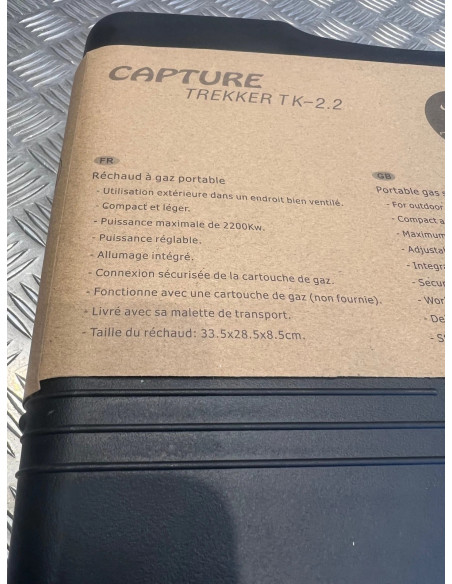 réchaud a cartouche gaz portatif camping randonnee bivouac chasse pèche