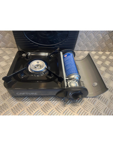 réchaud a cartouche gaz portatif camping randonnee bivouac chasse pèche