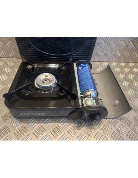 réchaud a cartouche gaz portatif camping randonnee bivouac chasse pèche