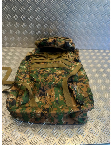 sac a dos randonnée 80L toile oxford bretelles réglables multiples poches