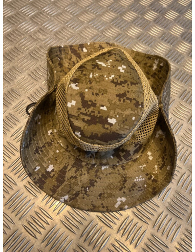 Chapeau camouflage protection solaire maille respirante peche chasse randonnée