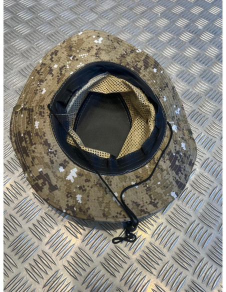 Chapeau camouflage protection solaire maille respirante peche chasse randonnée