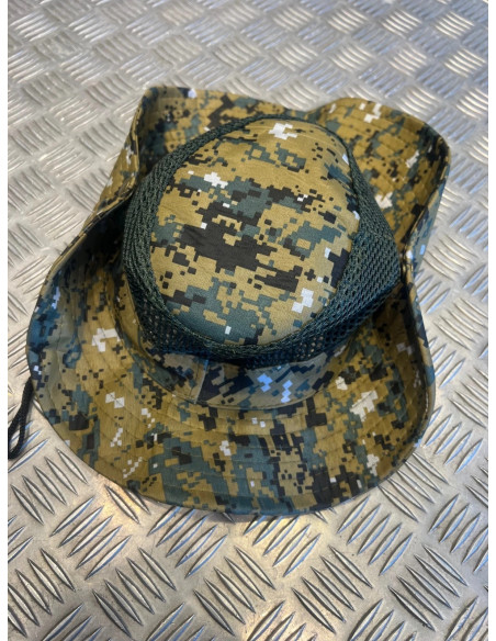 Chapeau camouflage protection solaire maille respirante peche chasse randonnée
