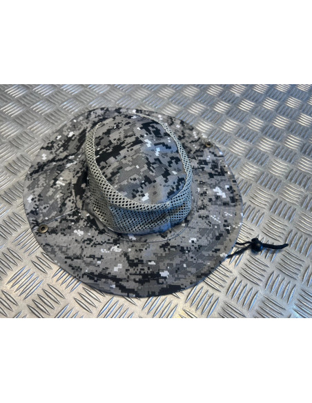 Chapeau camouflage protection solaire maille respirante pêche chasse randonnée
