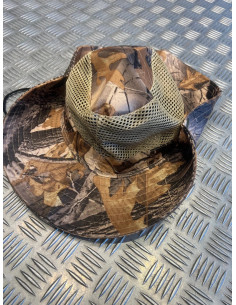 Chapeau camouflage protection solaire maille respirante chasse randonnée jungle 2
