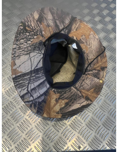 Chapeau camouflage protection solaire maille respirante chasse randonnée jungle