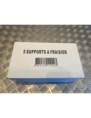 lot de 5 supports pour fraisiers fraise anti limace moisissure salete