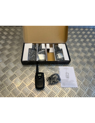 jeu de 4 talkie walkie 8 canaux avec ecouteur pour chasse randonne montagne