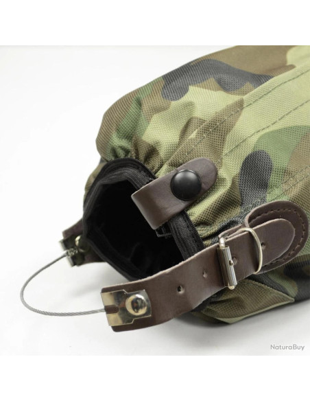 paire guêtres doublées et imperméable camouflage neuf
