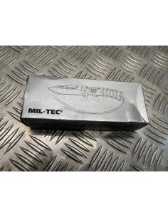 Couteau one hand mil-tec paracord avec silex noir neuf