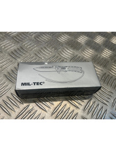 couteau one hand mil-tec paracord avec silex camo neuf