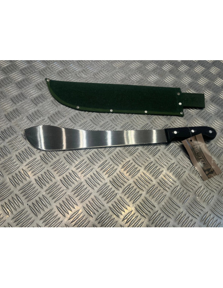 Serpe mache tte coupe cou pe avec etui mil-tec 15 pouces bolo neuf