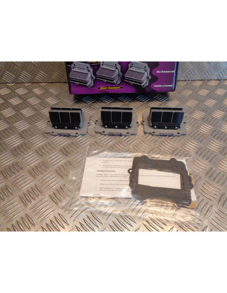 kit 3 boite clapet carbone v-force 2 jet ski polaris 900 / 1050 sl sltx 2V2W132-