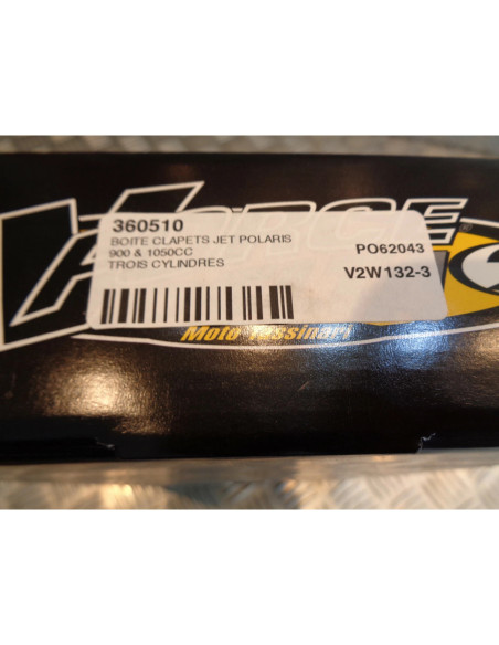 kit 3 boite clapet carbone v-force 2 jet ski polaris 900 / 1050 sl sltx 2V2W132-