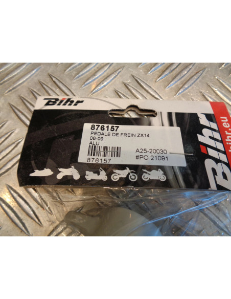 pedale de frein alu type origine moto kawasaki zzr 1400 2006 - 09 A25-20030 bihr