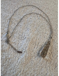 collier cristaluna argent 925 rhodie pendentif lacrima swarovski topaze colorado 2