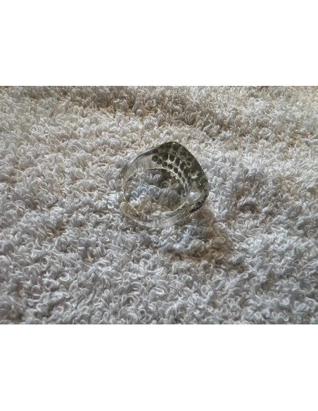 Bague cristaluna julia acrylique transparent swarovski cristal 101 404 00