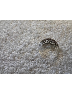 Bague cristaluna mona acrylique transparent swarovski rose 100 202 00 2