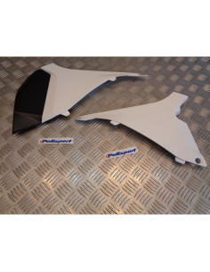 kit 2 cache lateraux boite air polisport 8403000001 moto ktm 125 250 350 450 sx