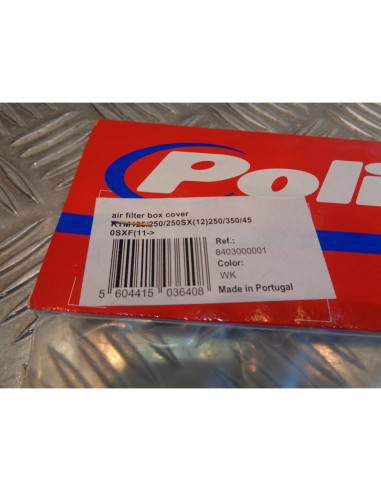 kit 2 cache lateraux boite air polisport 8403000001 moto ktm 125 250 350 450 sx