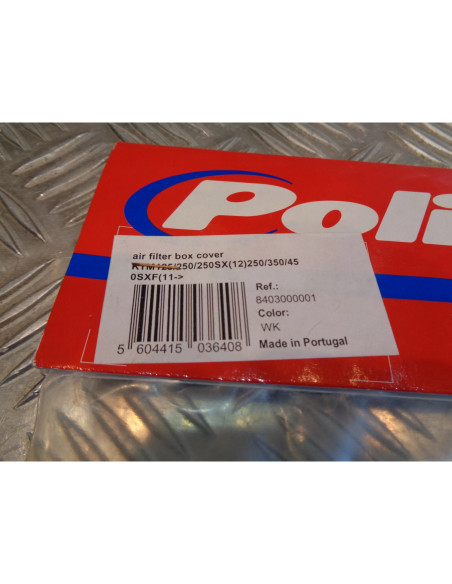 kit 2 cache lateraux boite air polisport 8403000001 moto ktm 125 250 350 450 sx