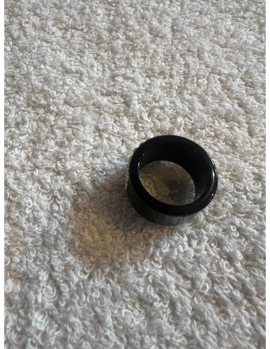 Bague cristaluna vera acrylique noir swarovski shadow neuf 101 109 l9